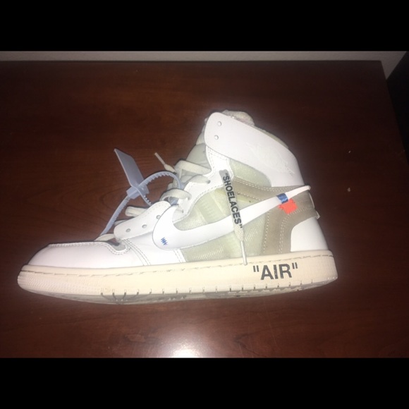 Off white Jordan 1 white - Picture 4 of 5